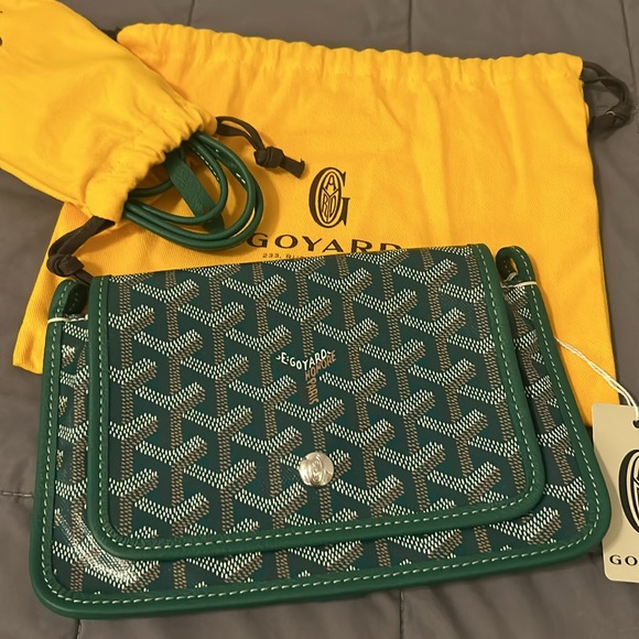 NEW- Goyard Plumet Crossbody in Green - Picture 3 of 11